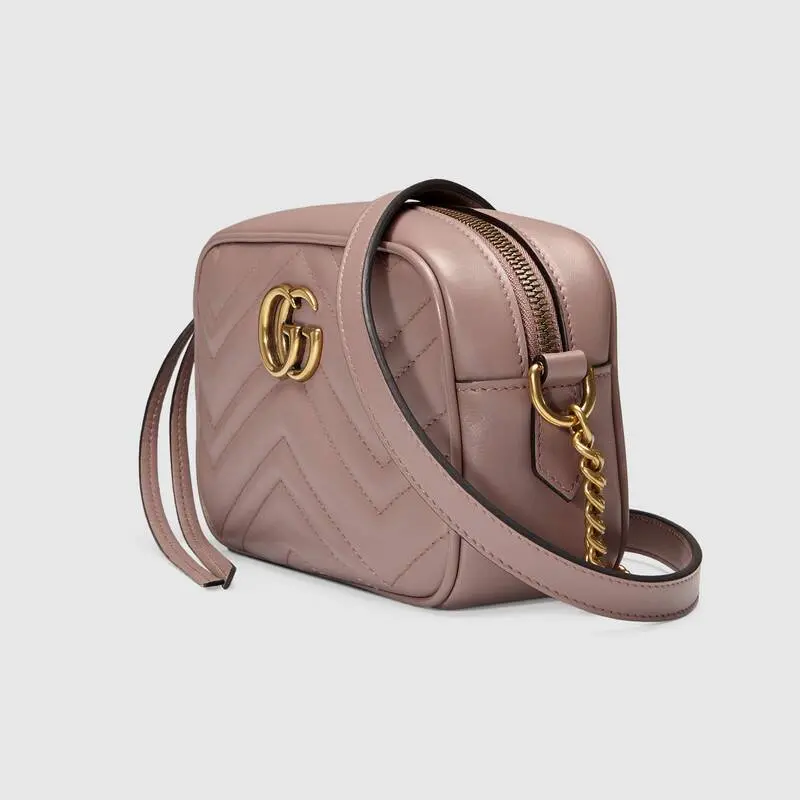 Túi Gucci GG Marmont Matelassé Mini Bag 448065 DTD1T 5729 - Ảnh 3