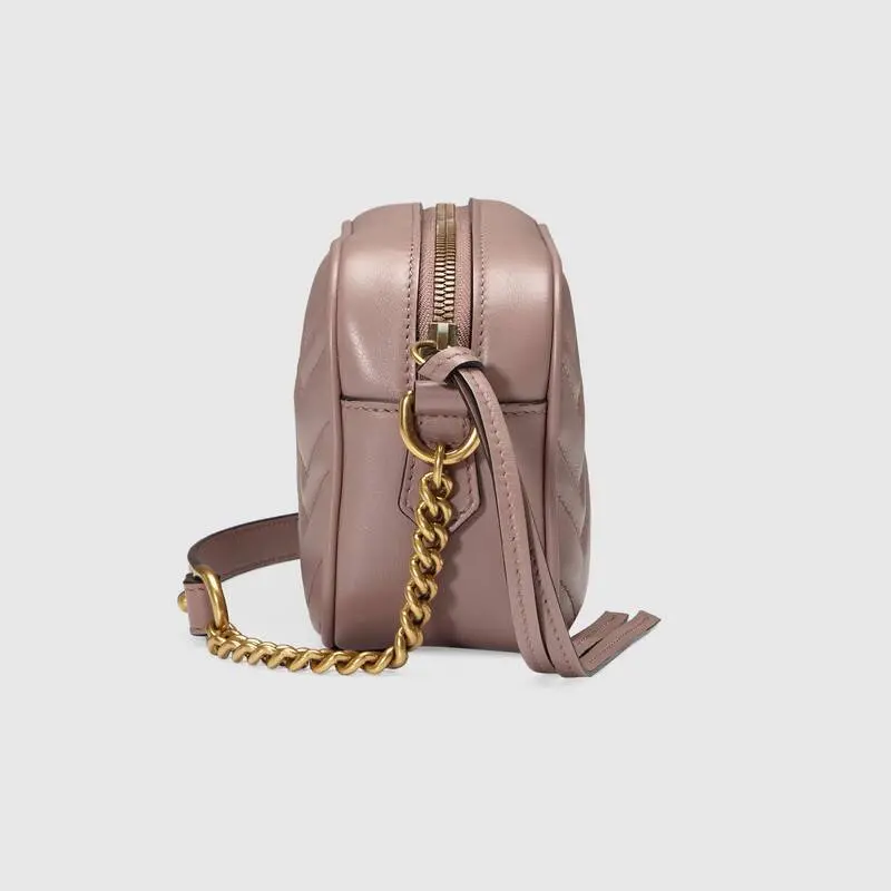 Túi Gucci GG Marmont Matelassé Mini Bag 448065 DTD1T 5729 - Ảnh 5