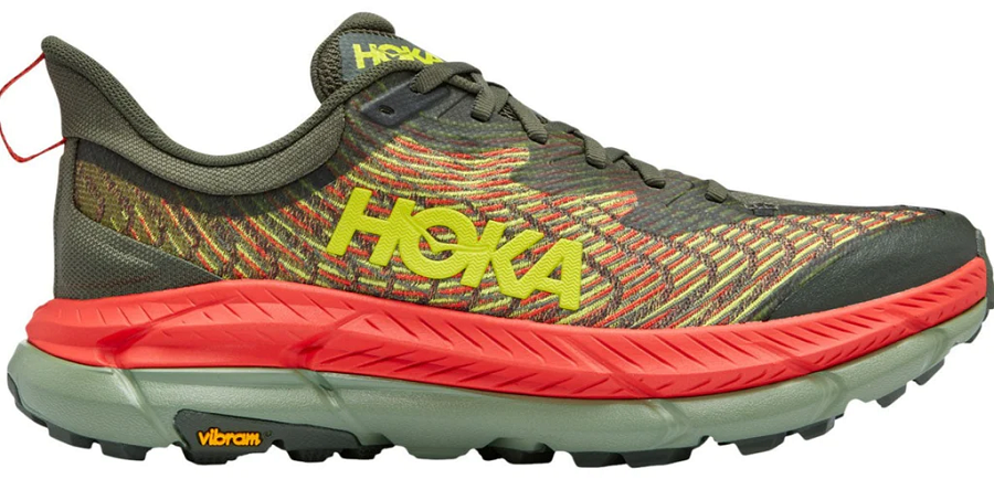Giày Hoka One One Mafate Speed 4 Thyme Green Fiesta 1129930-TFST