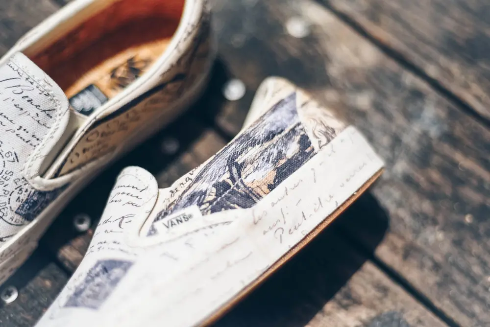 Giày Vans Gogh Museum x Vans Slip on VN0A38F7U7T - Ảnh 4
