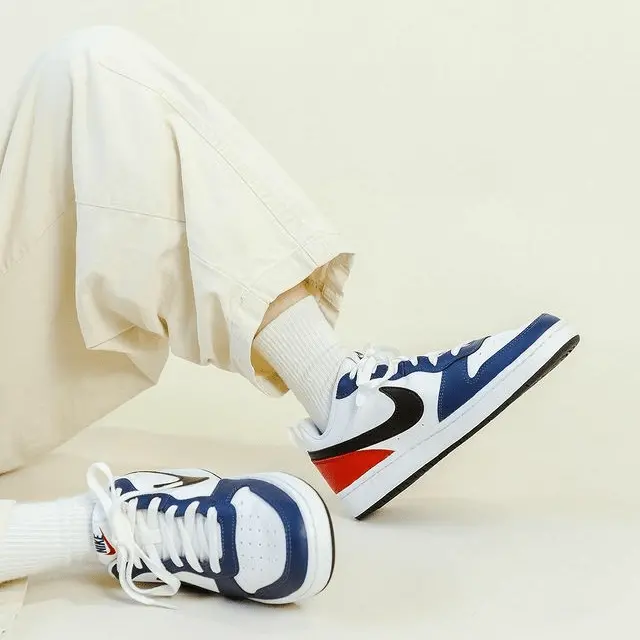 Alternative view of Giày Nike Court Borough Low 2 'USA' DO7446-101