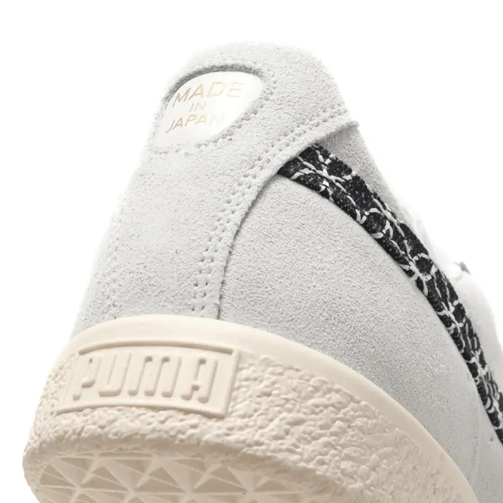 Giày Puma Suede VTG MIJ Sashiko Vaporous 'Grey Intense Blue' 381166-01 - Ảnh 4