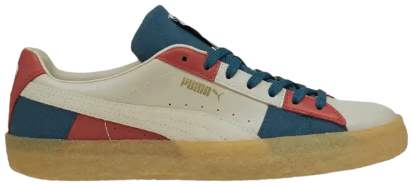 Giày Puma Suede Crepe Patch 'Peyote Blue Red' 381195-01
