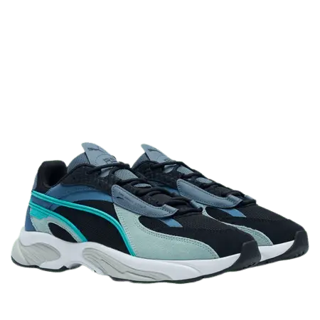 Alternative view of Giày Puma RS Connect Splash 'Black/Eggshell Blue' 381910-03