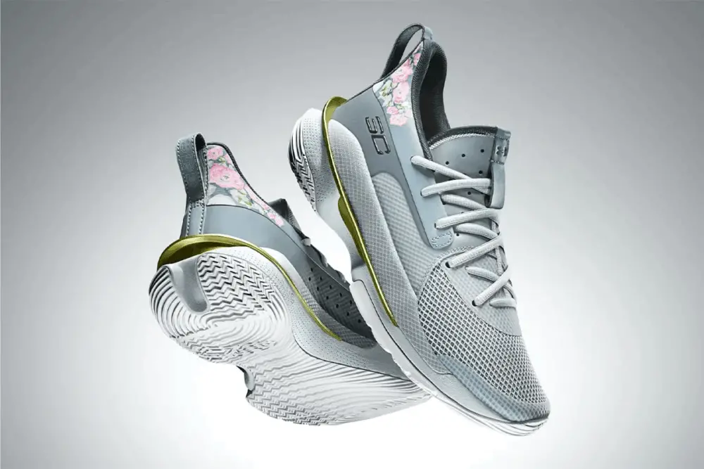 Giày Under Armour Curry 7 'Gray' 3022113-103 - Ảnh 5