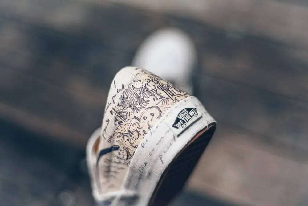 Giày Vans Gogh Museum x Vans Slip on VN0A38F7U7T - Ảnh 6