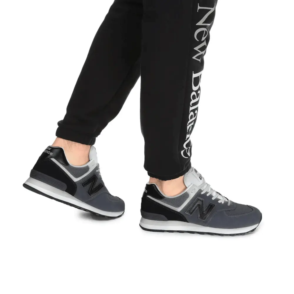 Giày New Balance 574 'Grey Black' ML574OS2 - Ảnh 3