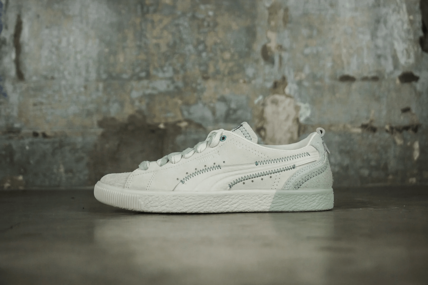 Giày Puma Suede Vintage Beautiful Flow 'White Grey' 386340-01 - Ảnh 2