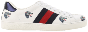 Giày Gucci Ace Leather 'Wolf' 386750-0H810-9082