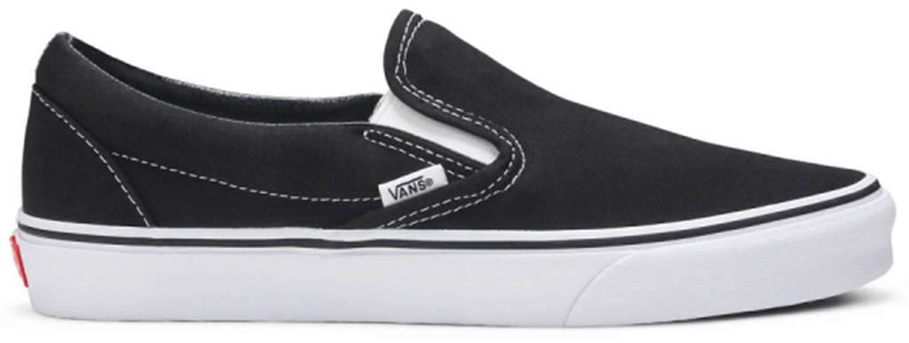 Giày Vans Classic Slip-On 'Black White' VN000EYEBLK