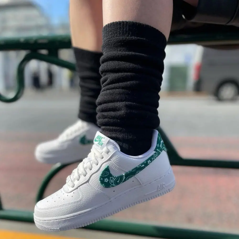 Giày Nike Wmns Air Force 1 '07 Essentials 'Green Paisley' DH4406-102 - Ảnh 5