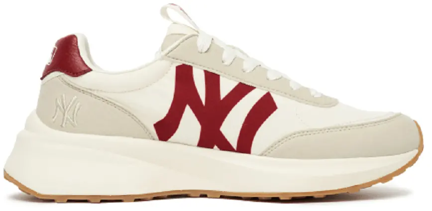 Giày MLB Chunky Jogger New York Yankees 'White Red' 3ASXX111N-50RDS