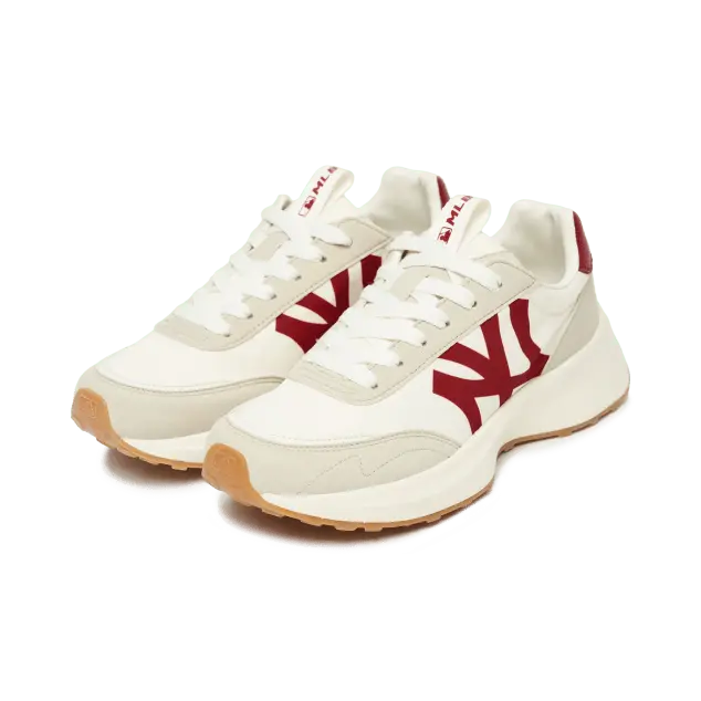 Alternative view of Giày MLB Chunky Jogger New York Yankees 'White Red' 3ASXX111N-50RDS