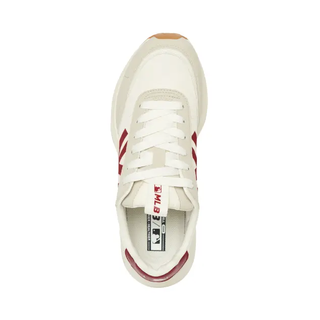 Giày MLB Chunky Jogger New York Yankees 'White Red' 3ASXX111N-50RDS - Ảnh 3