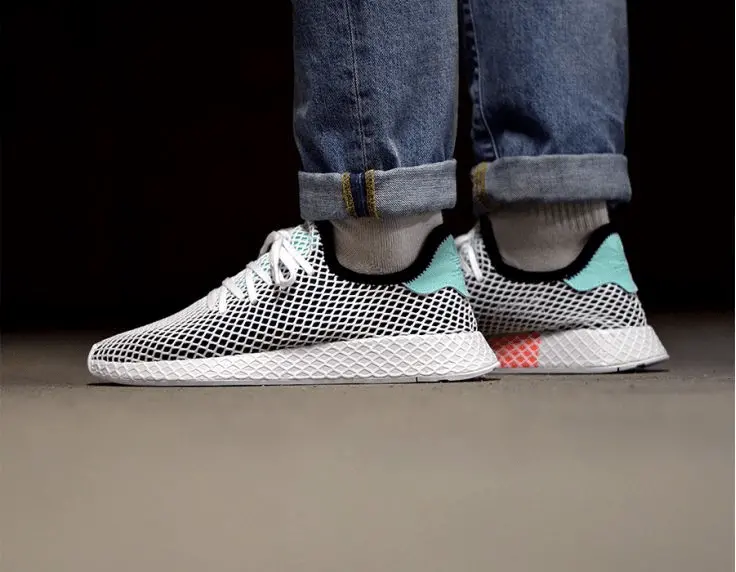 Giày Adidas Deerupt 'Black Easy Green' B28076 - Ảnh 5