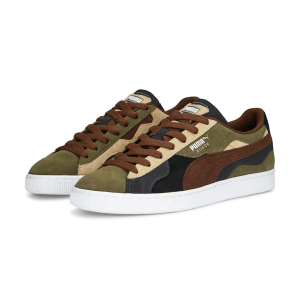 Alternative view of Giày Puma Suede 'Camowave Olive' 389277-01