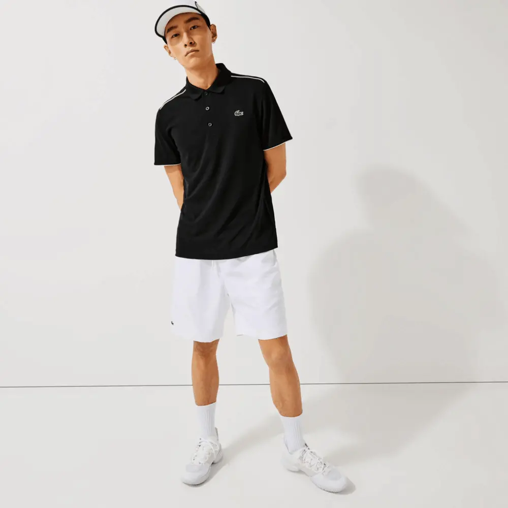 Alternative view of Áo Lacoste Sport Erkek Regular Fit Siyah Polo 'Black' DH2094-258