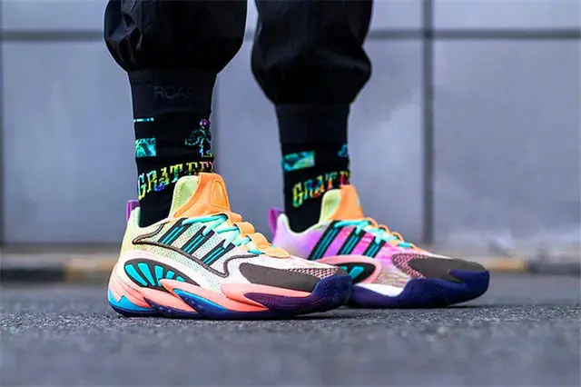 Giày Adidas Pharrell Williams x Crazy BYW 2.0 'Chalk Coral' FU7369 - Ảnh 3