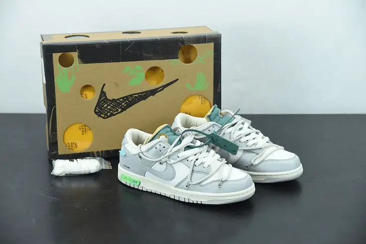 Giày Nike Off-White x Dunk Low 'Lot 42 of 50' DM1602-117 - Ảnh 4