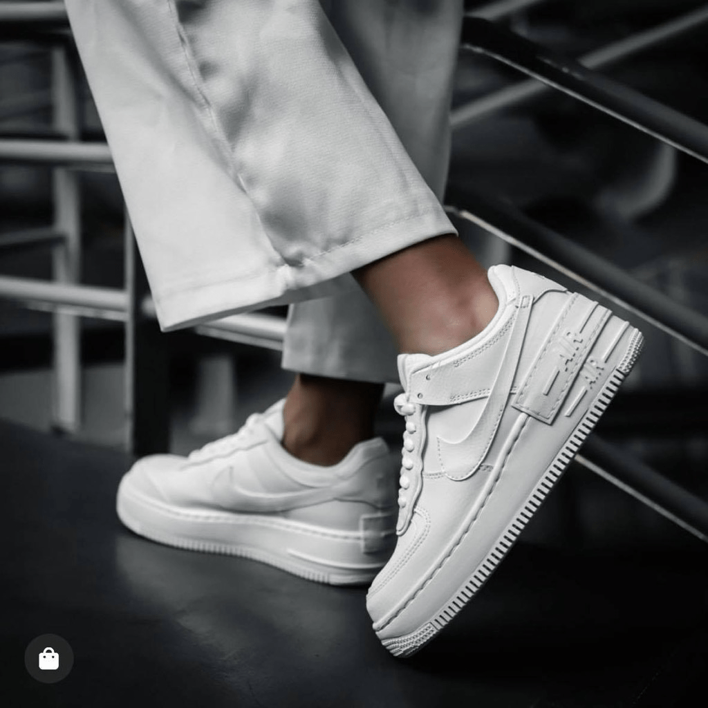 Giày Nike Air Force 1 Shadow 'Triple White' CI0919-100 - Ảnh 5