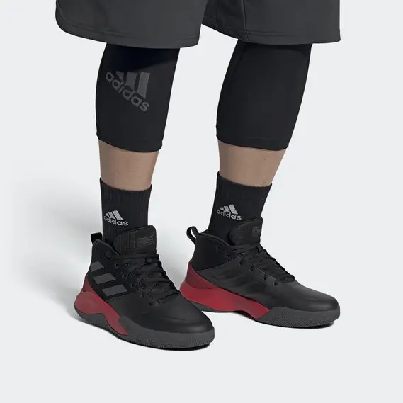 Alternative view of Giày Adidas Own The Game 'Black Scarlet' EG0951