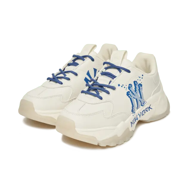 Alternative view of Giày MLB Bigball Chunky Mesh New York Yankees White Blue 3ASHCD22N-50BLD