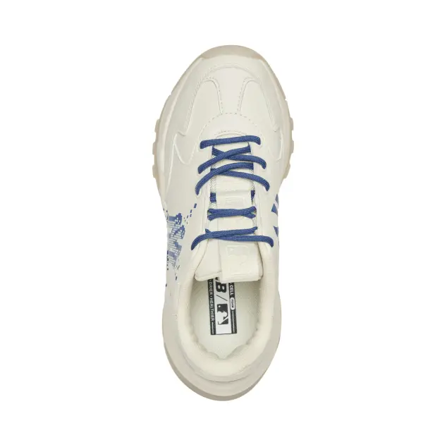 Giày MLB Bigball Chunky Mesh New York Yankees White Blue 3ASHCD22N-50BLD - Ảnh 4