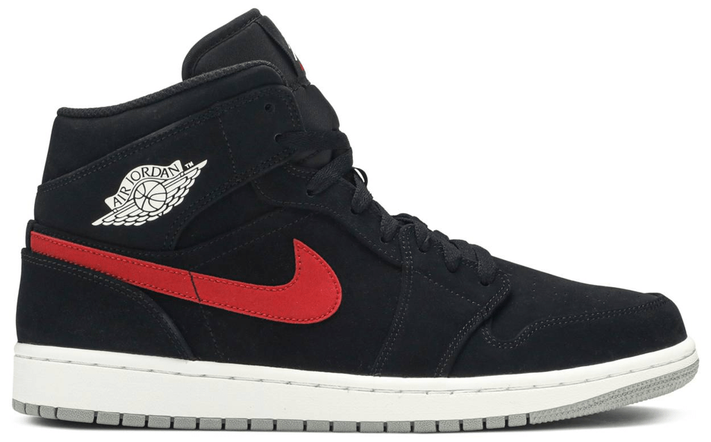 Giày Nike Air Jordan 1 Mid 'Multicolor Swoosh Black' 554724-065