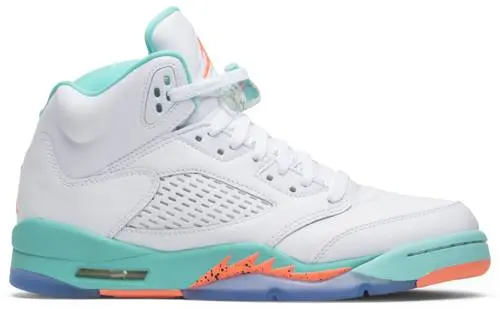 Giày Nike Air Jordan 5 Retro 'Light Aqua' 440892-100
