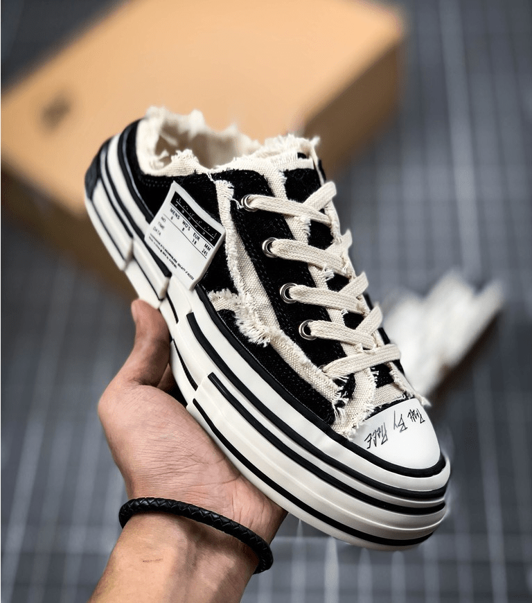 Giày XVESSEL G.O.P. Slip On 'Black' XVE3 Jordan 1