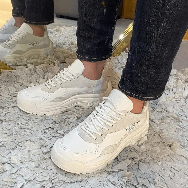Alternative view of Giày Valentino Gumboy Calfskin Sneaker White 2020 UY2S0B17VRN0BO