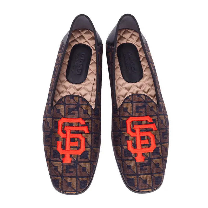 Giày Gucci Men's Loafers Brown 548891-90310-4095 - Ảnh 3