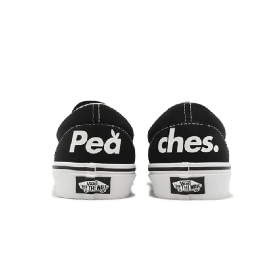 Giày Vans Peaches One Universe x Classic Slip-On 'Black' VN0A5JLXBPB - Ảnh 4
