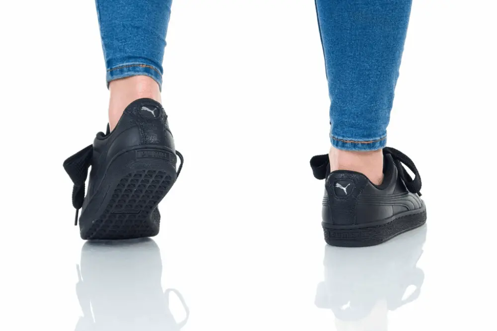 Alternative view of Giày Puma Wmns Basket Heart Bio Hack 'Black' 369223-03