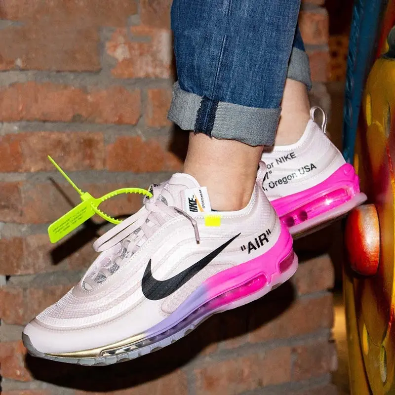 Giày Nike x Off-White Air Max 97 'Serena Queen' AJ4585-600 - Ảnh 6