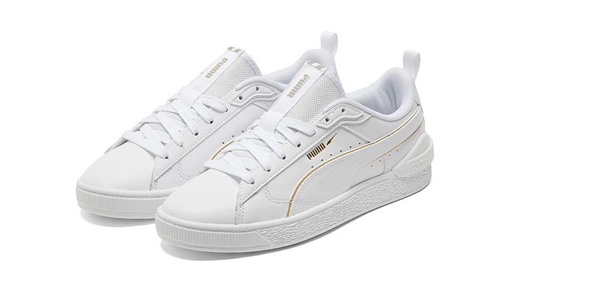 Giày Puma Suede Bloc 'Liquid White' 381190-01 - Ảnh 4