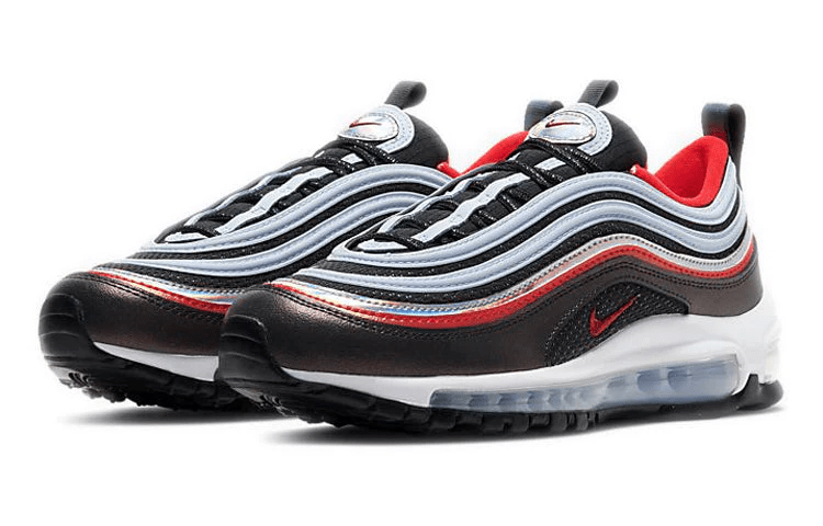 Giày Nike Air Max 97 FP GS Off Noir Crimson CT1965-001 - Ảnh 2
