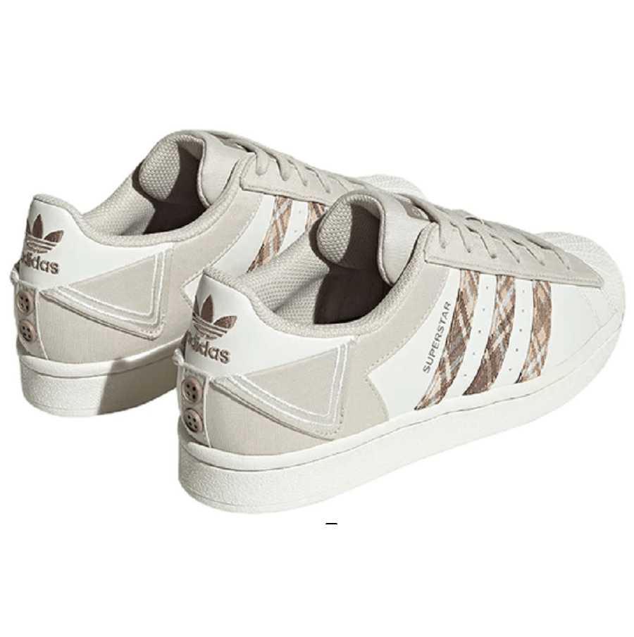 Giày Adidas Originals Superstar 'White Brown' IG3004 - Ảnh 2