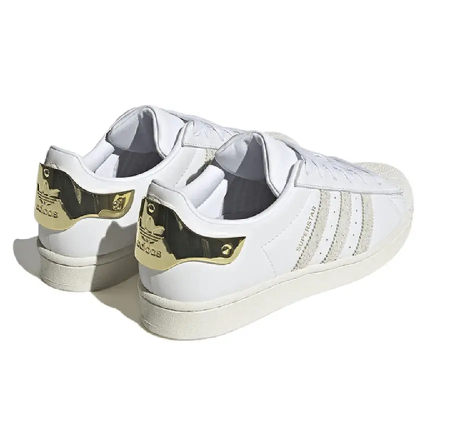 Alternative view of Giày Adidas Originals Superstar 'White Gold' FZ6583