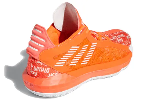 Giày Adidas Dame 6 Orange EH2440 - Ảnh 4