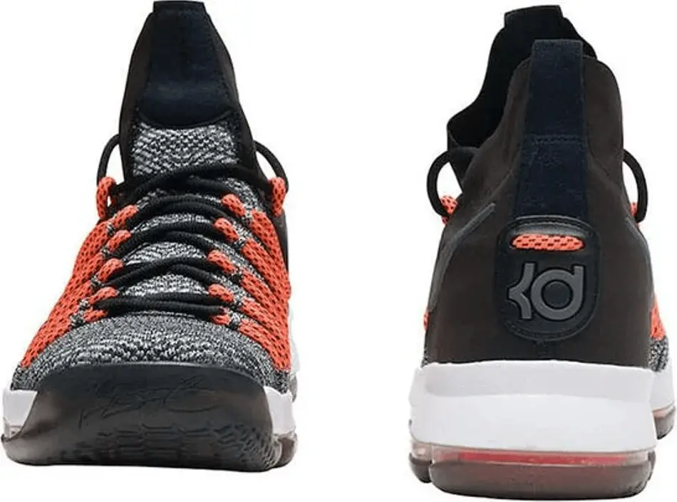 Giày Nike KD 9 Elite 'Dark Grey Hyper Orange' 878637-010 - Ảnh 4
