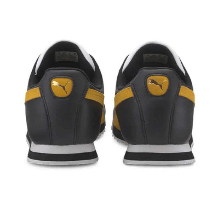 Giày Puma Roma Classic Running ‘Black Yellow’ 371615-01 - Ảnh 3