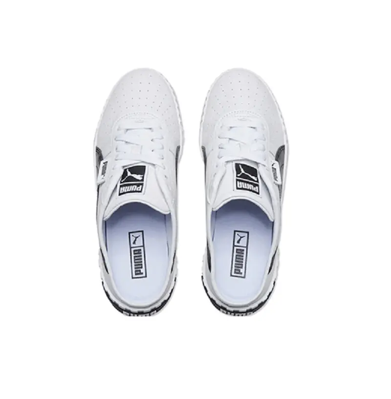 Giày Puma Cali Slip On Lace Up 'White Black' 370484-05 - Ảnh 7