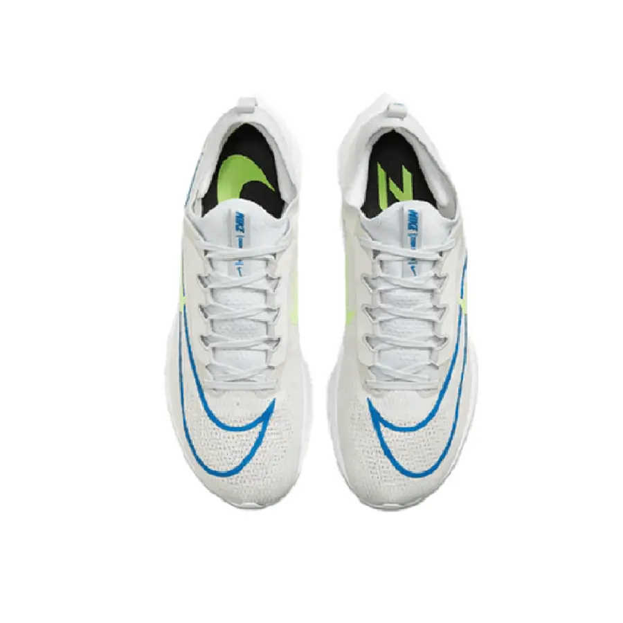 Giày Nike Zoom Fly 4 'White Imperial Blue Lime Glow' CT2392-100 - Ảnh 5