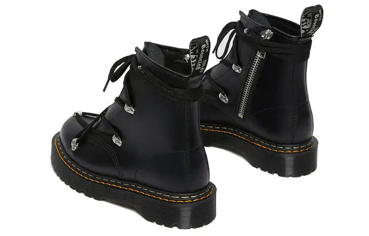 Giày Dr. Martens Rick Owens x 1460 Bex Leather Boot 'Black' 27019001 - Ảnh 4