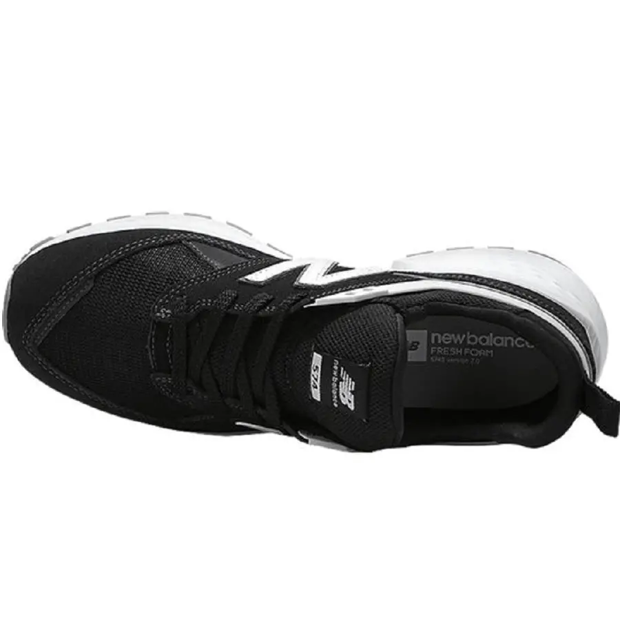 Alternative view of Giày New Balance 574 Lifestyle 'Black White' MS574NSE