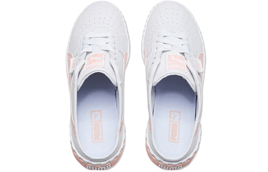 Giày Puma Cali Lo Slip On Mule 'White Peach' 370484-06 - Ảnh 4
