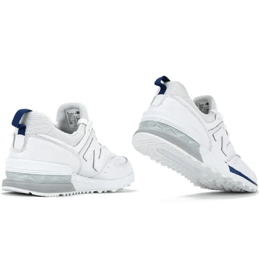 Alternative view of Giày New Balance 574 Sport 'White Blue' MS574BLW