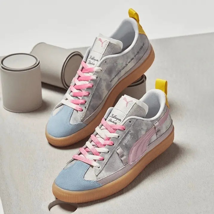 Alternative view of Giày Puma KidSuper Studios x Suede Vintage 'Lupine' 380513-01