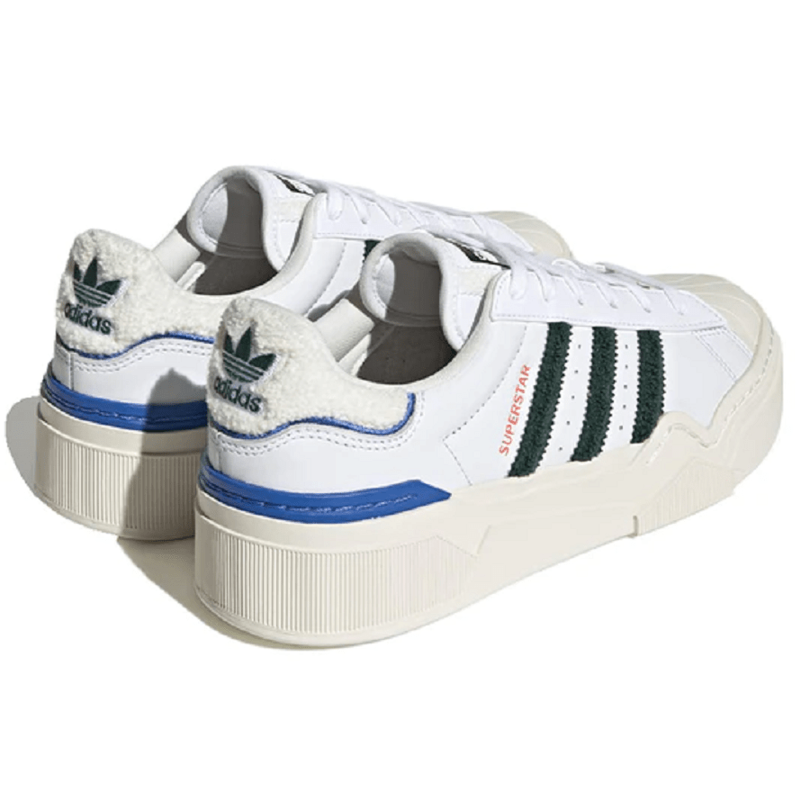 Giày Adidas Superstar Bonega 2B 'White Green Royal' HQ9884 - Ảnh 3